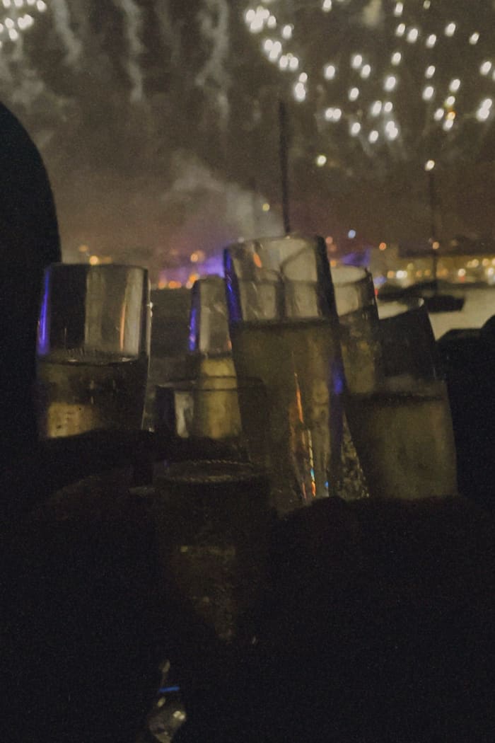 Lisbon: Celebrate New Year's Eve and enjoy the show on board a catamaran