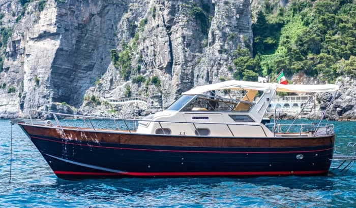 De Nerano à Capri : excursion privée d'une journée en bateau