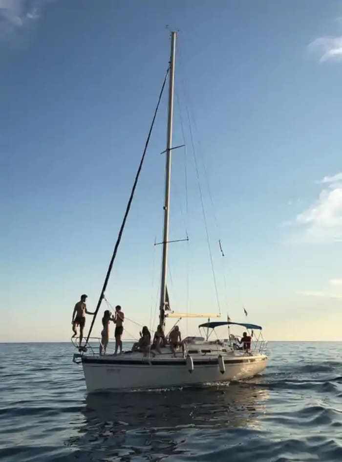 Heldags segelbåtstur på Elaphitiöarna: Koločep, Lopud och Šipan