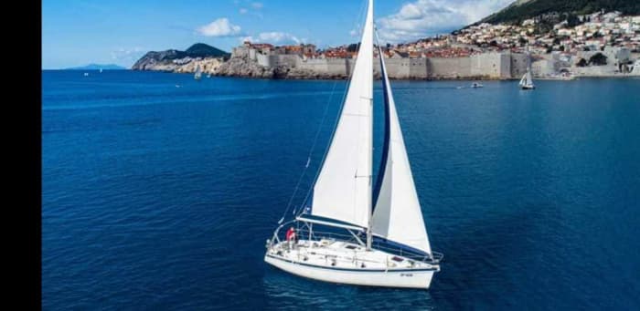 Heldags segelbåtstur på Elaphitiöarna: Koločep, Lopud och Šipan