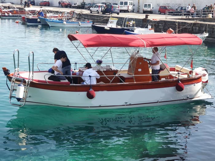 2,5 uur durende dolfijnentour bij zonsondergang – Taormina Bay Adventure