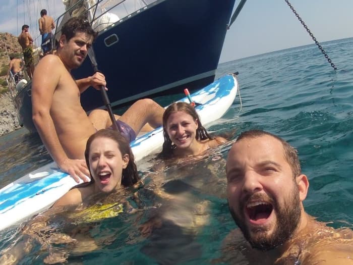 Spend a 9h sailing around Palaio Faliro on a sailboat