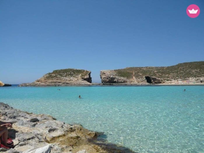 4 uur durende privé speedbootavontuur naar de Comino Blue Lagoon, vertrek vanuit Sliema St. Julian's