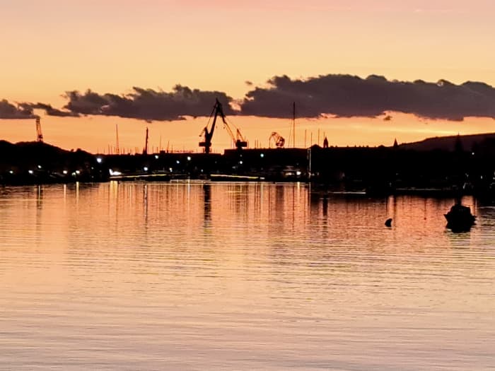 Ambiance coucher de soleil