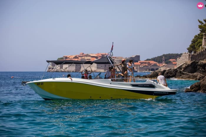 Adriatische Rush: een dag lang speedbootavontuur vanuit Dubrovnik