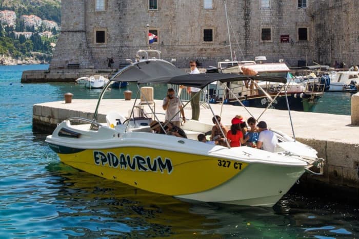 Adriatische Rush: een dag lang speedbootavontuur vanuit Dubrovnik