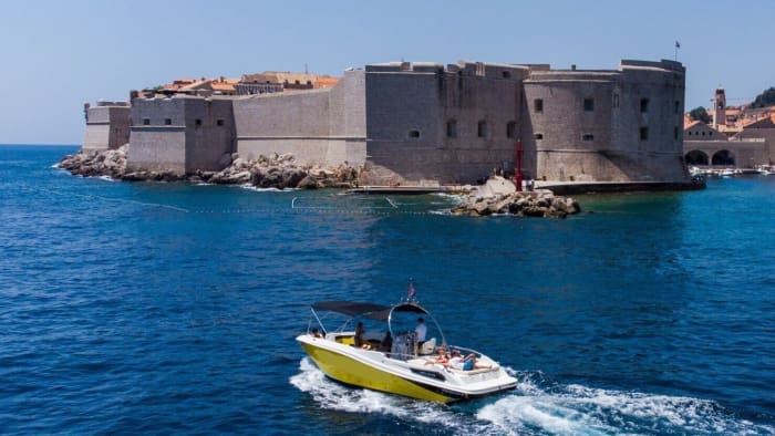 Adriatische Rush: een dag lang speedbootavontuur vanuit Dubrovnik
