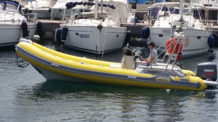 Un día en el mar en Palermo