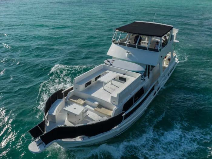 Half-day luxury on a motor yacht