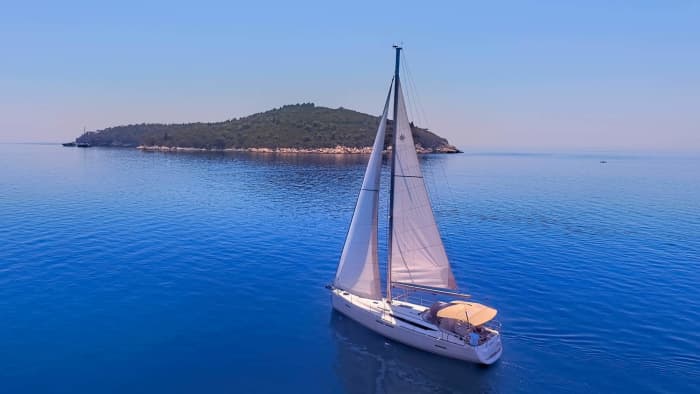 Full-day sailing experience on a sailboat in Dubrovnik