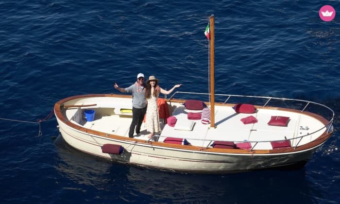 Capri's Half-Day Charm: Iconic Sights & Relaxation on Our Gozzo