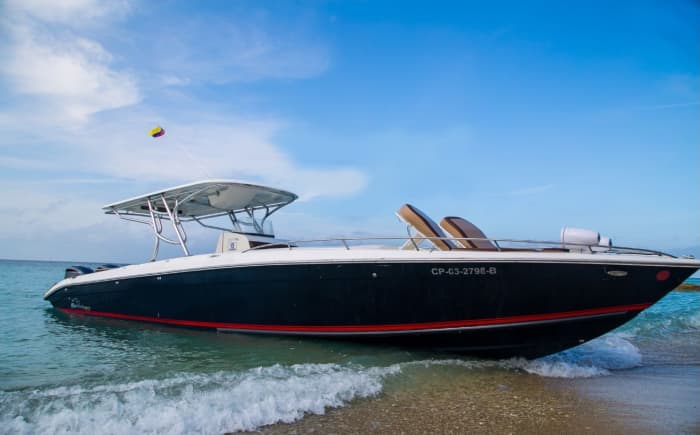 Een magische dag in Cartagena op een motorboot.