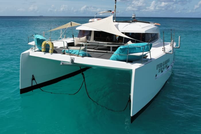 Cap sur le bonheur : une journée complète de navigation authentique en catamaran dans la baie de Simpson