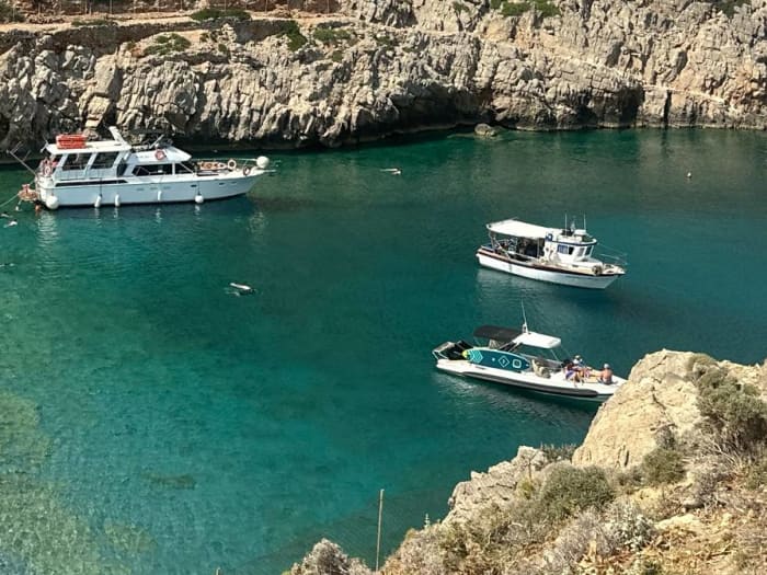 Aventure de plongée en apnée et criques cachées de Kolymbari