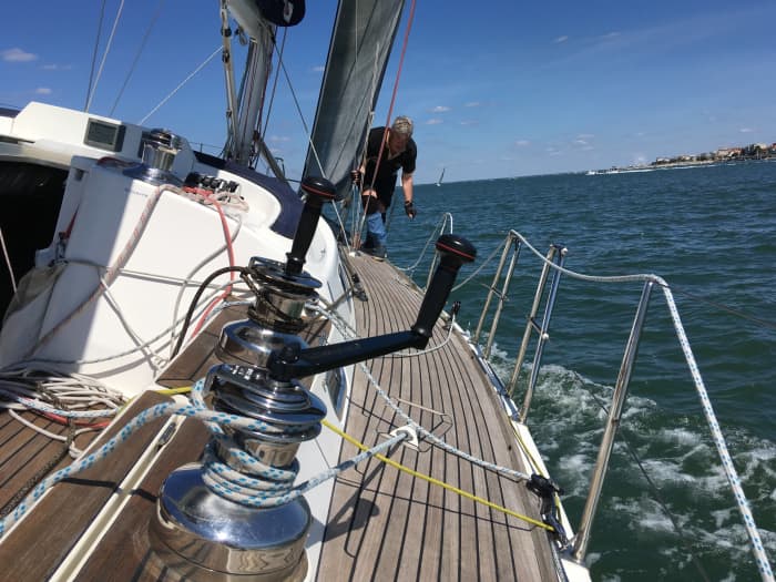 Das Beste von Arcachon findet man auf dem Wasser: Ihr privater Ganztagesausflug mit einem Segelboot