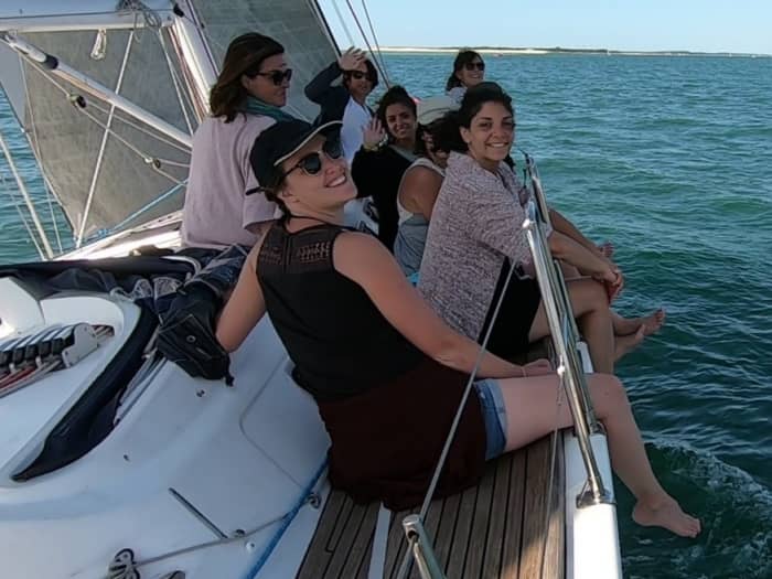 Das Beste von Arcachon findet man auf dem Wasser: Ihr privater Ganztagesausflug mit einem Segelboot