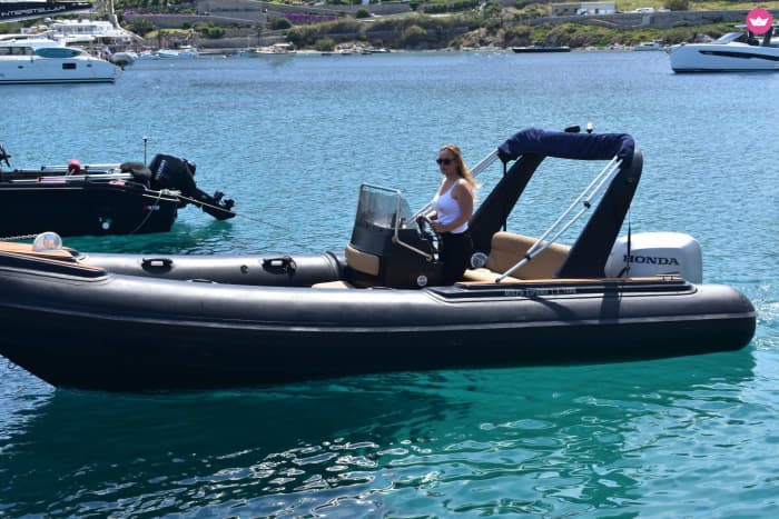 Mykonos vanaf zee: Halve dagtocht langs de zuidkust