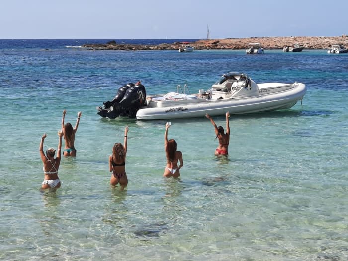 Zonsondergang op Formentera (route van 3 uur)