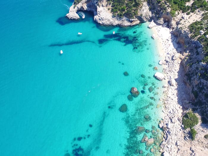 Cala Goloritzé and Cala Mariolu — dinghy tour from Santa Maria Navarrese