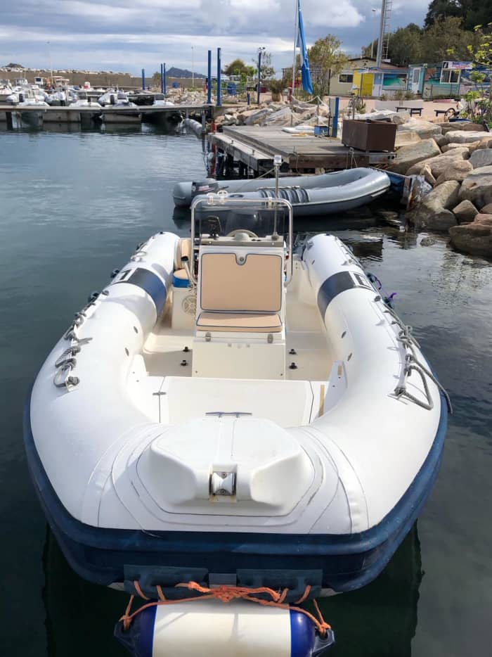 Cala Goloritzé and Cala Mariolu — dinghy tour from Santa Maria Navarrese