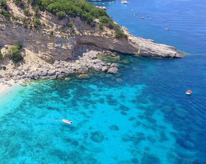 Cala Goloritzé and Cala Mariolu — dinghy tour from Santa Maria Navarrese