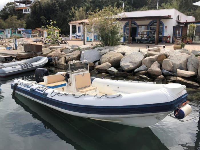 Cala Goloritzé and Cala Mariolu — dinghy tour from Santa Maria Navarrese