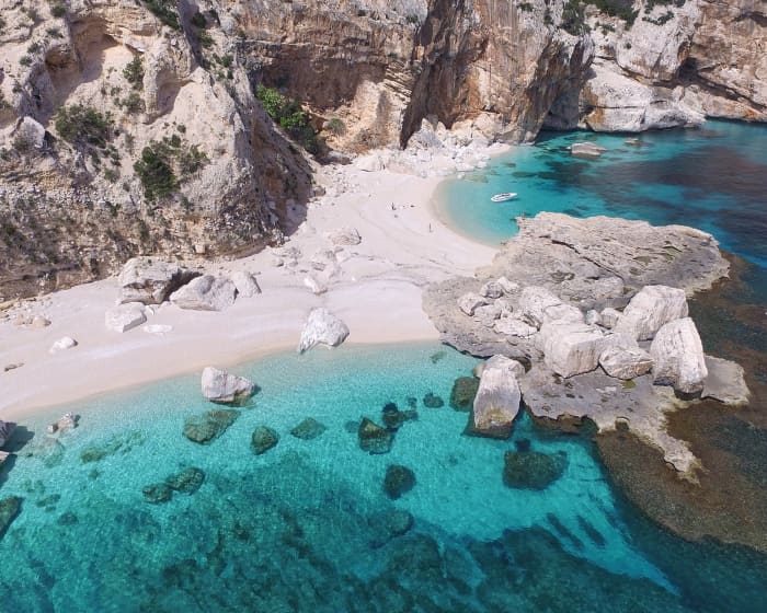 Cala Goloritzé and Cala Mariolu — dinghy tour from Santa Maria Navarrese