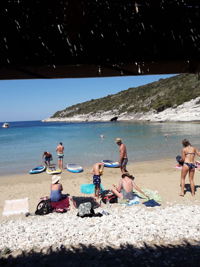 Excursion privée en bateau à moteur autour de Vis