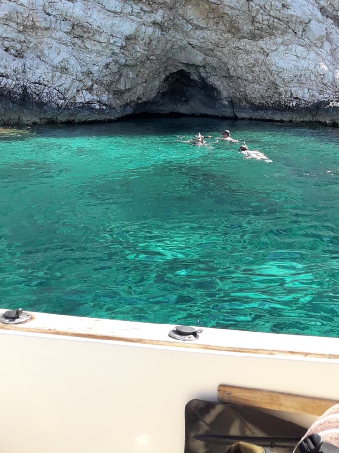 Excursion privée en bateau à moteur autour de Vis