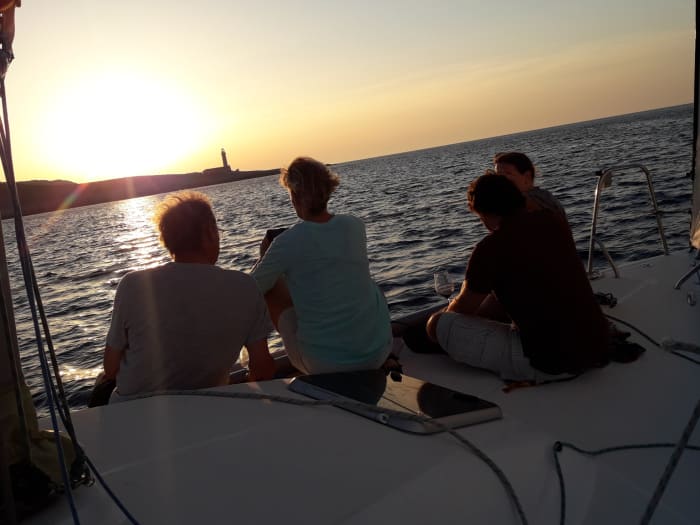 Journée complète de voile à Vis