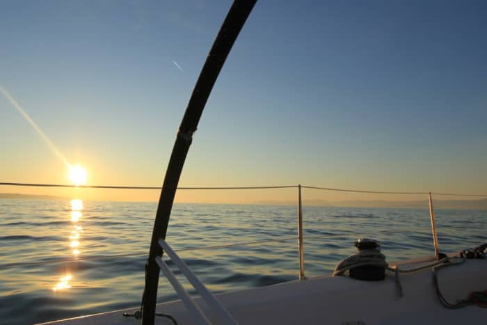 Journée complète de voile à Vis