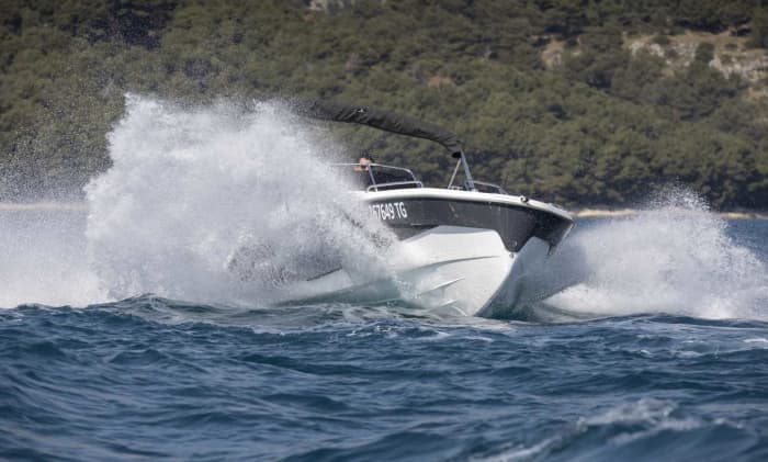 Your private motorboat for a day around Trogir