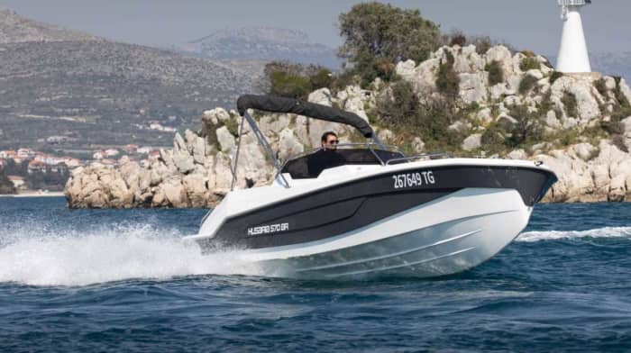 Your private motorboat for a day around Trogir