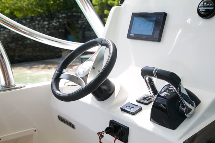 Verbringen Sie einen ganzen Tag auf einem Motorboot in Cartagena
