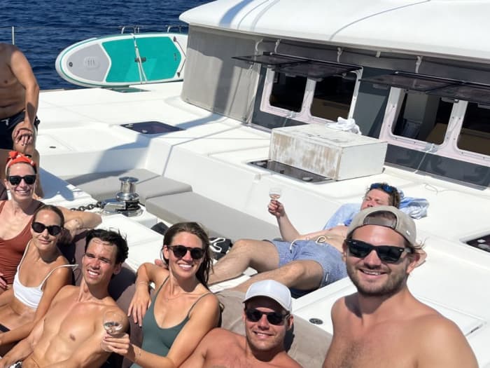 Descubra la Costa Azul en catamarán desde Mónaco.
