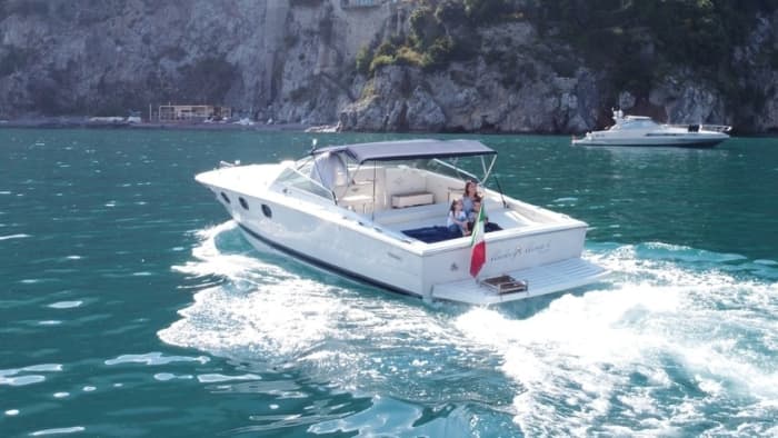 3h30 of sunshine around Salerno in a motorboat