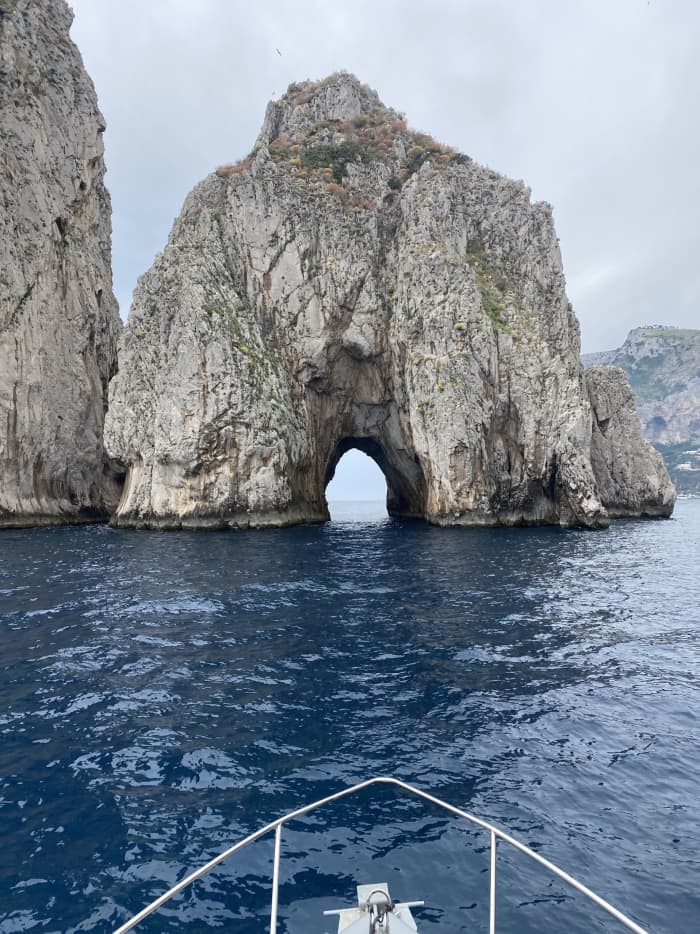 3h30 of sunshine around Salerno in a motorboat