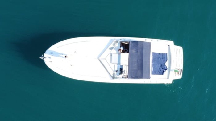 3h30 of sunshine around Salerno in a motorboat