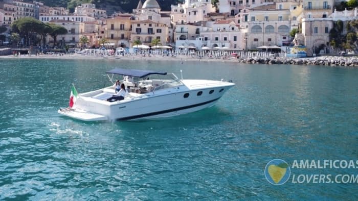 3h30 of sunshine around Salerno in a motorboat