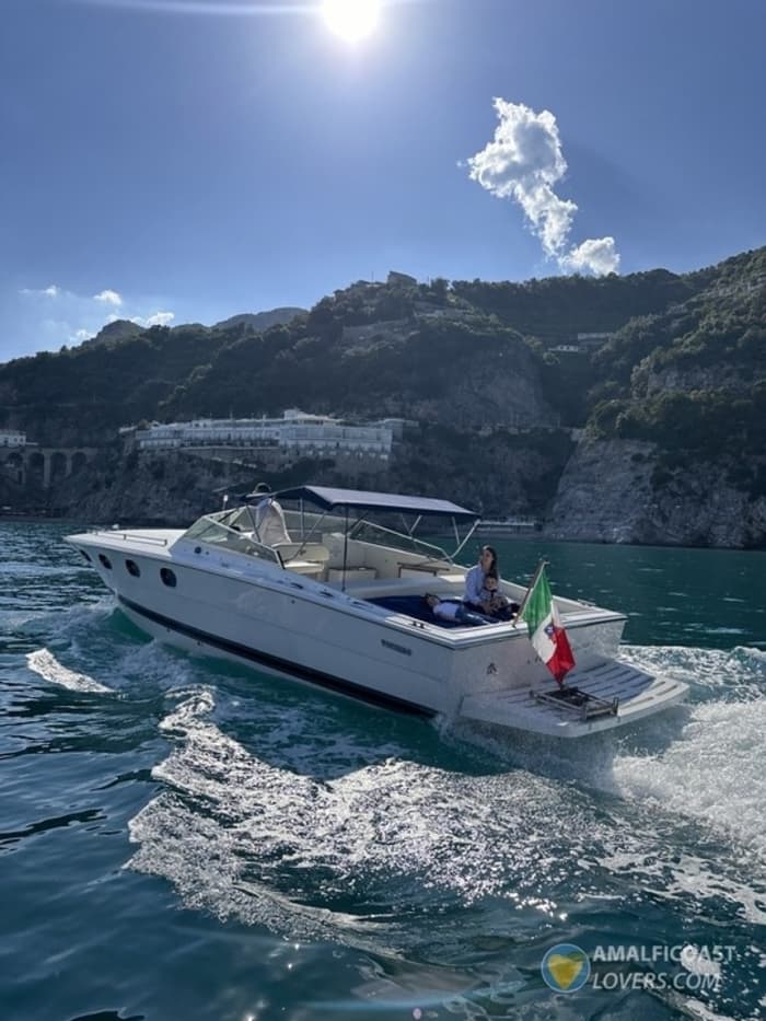 3h30 of sunshine around Salerno in a motorboat