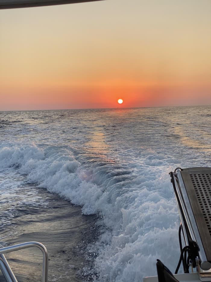 3h30 of sunshine around Salerno in a motorboat