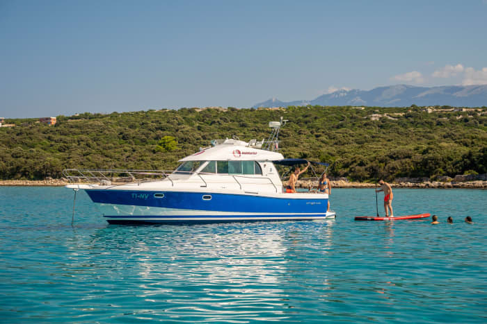6h of sun around Novalja on a motorboat