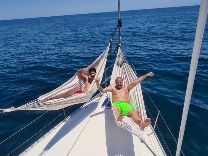 Afternoon. Short private sailing excursion in Torrevieja.