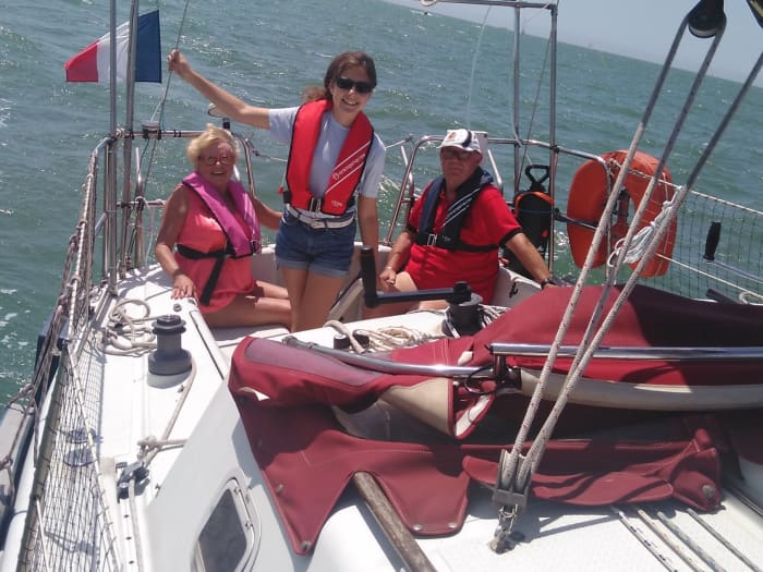 Enjoy a full day of sailing in La Rochelle on a sailboat