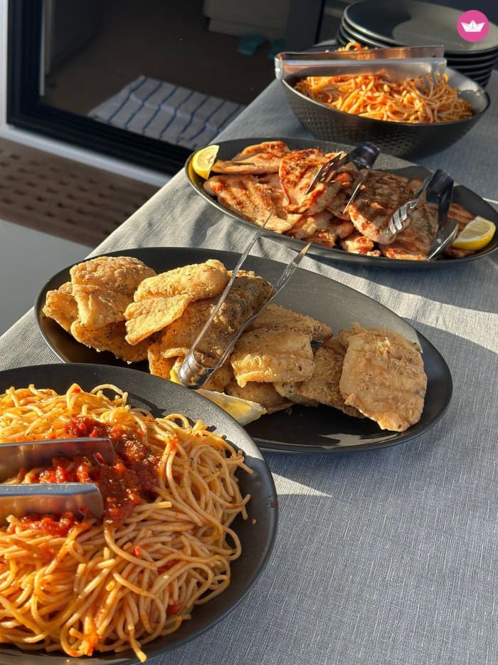 Private Sunset Catamaran Cruise with BBQ, Drinks & Transfers
