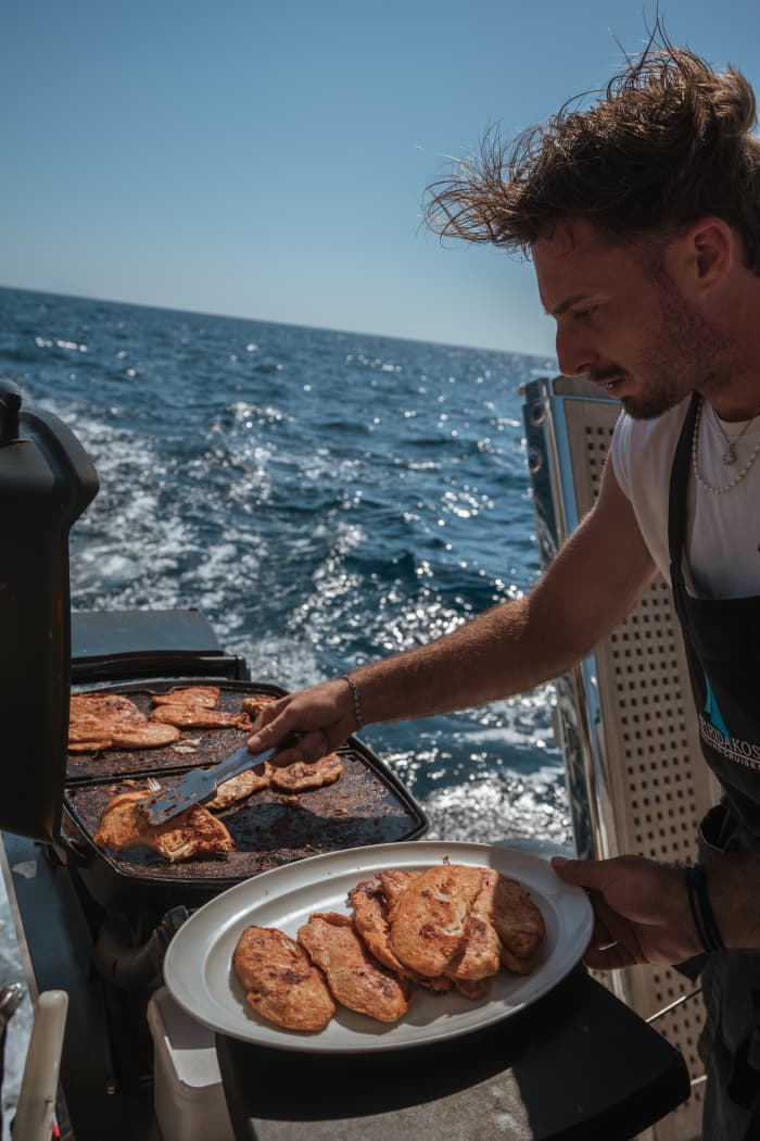Private Sunset Catamaran Cruise with BBQ, Drinks & Transfers