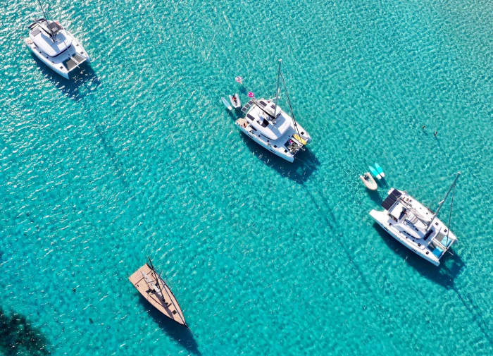Enjoy a catamaran day in Southern Corsica