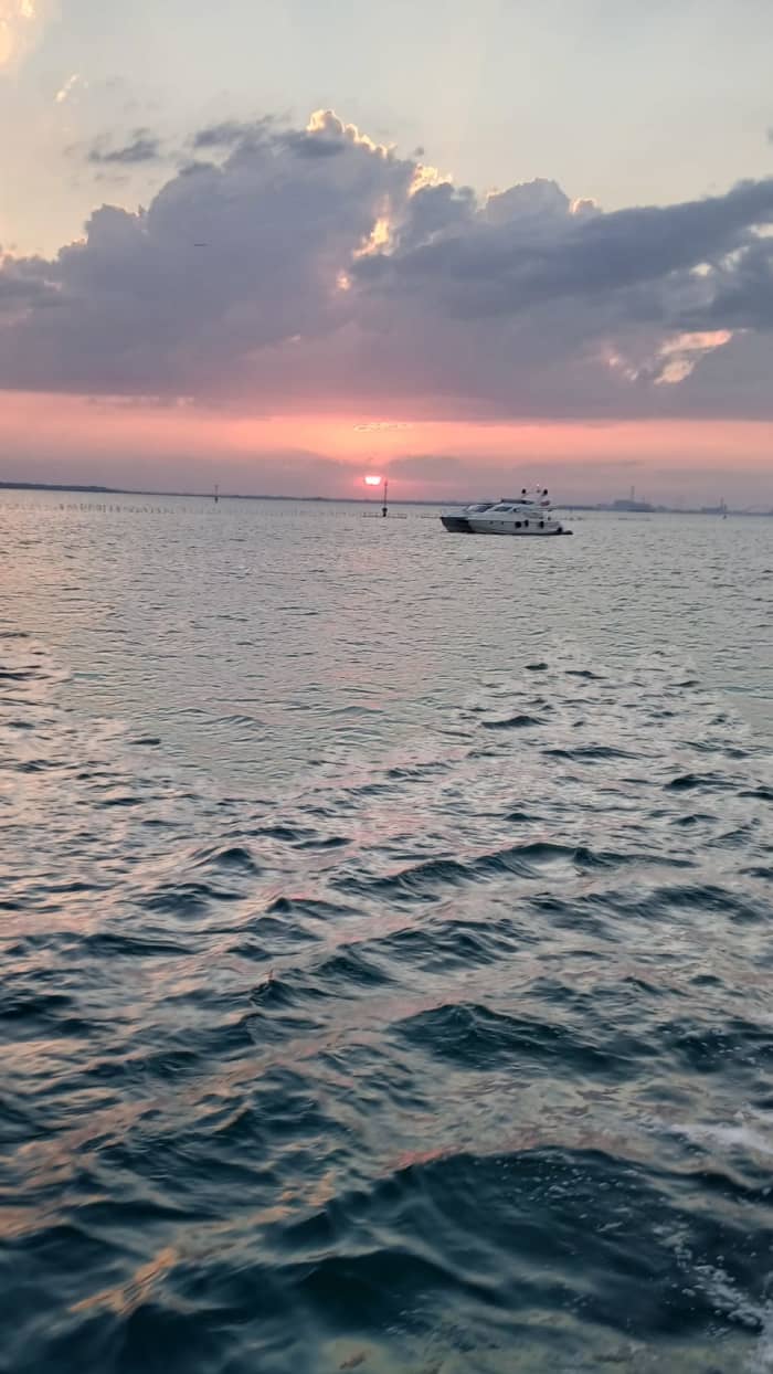 Discover the magical sunset of Venice