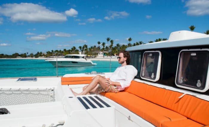 Upplev Casa de Campo, La Romana som aldrig förr på en katamaran