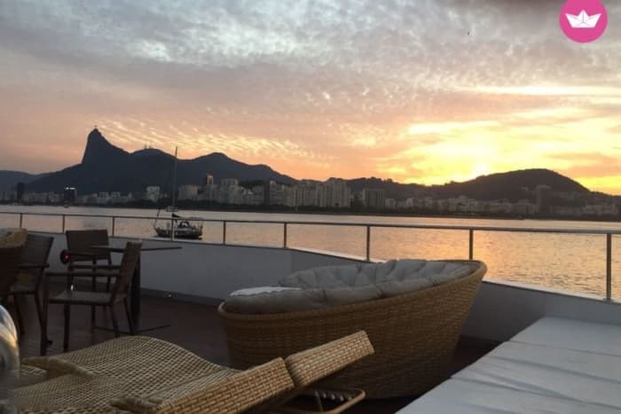 Rio de Janeiro vue depuis l'eau